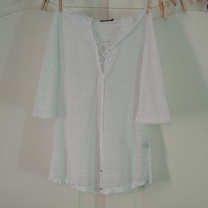White Apt.9 Swimsuit coverup